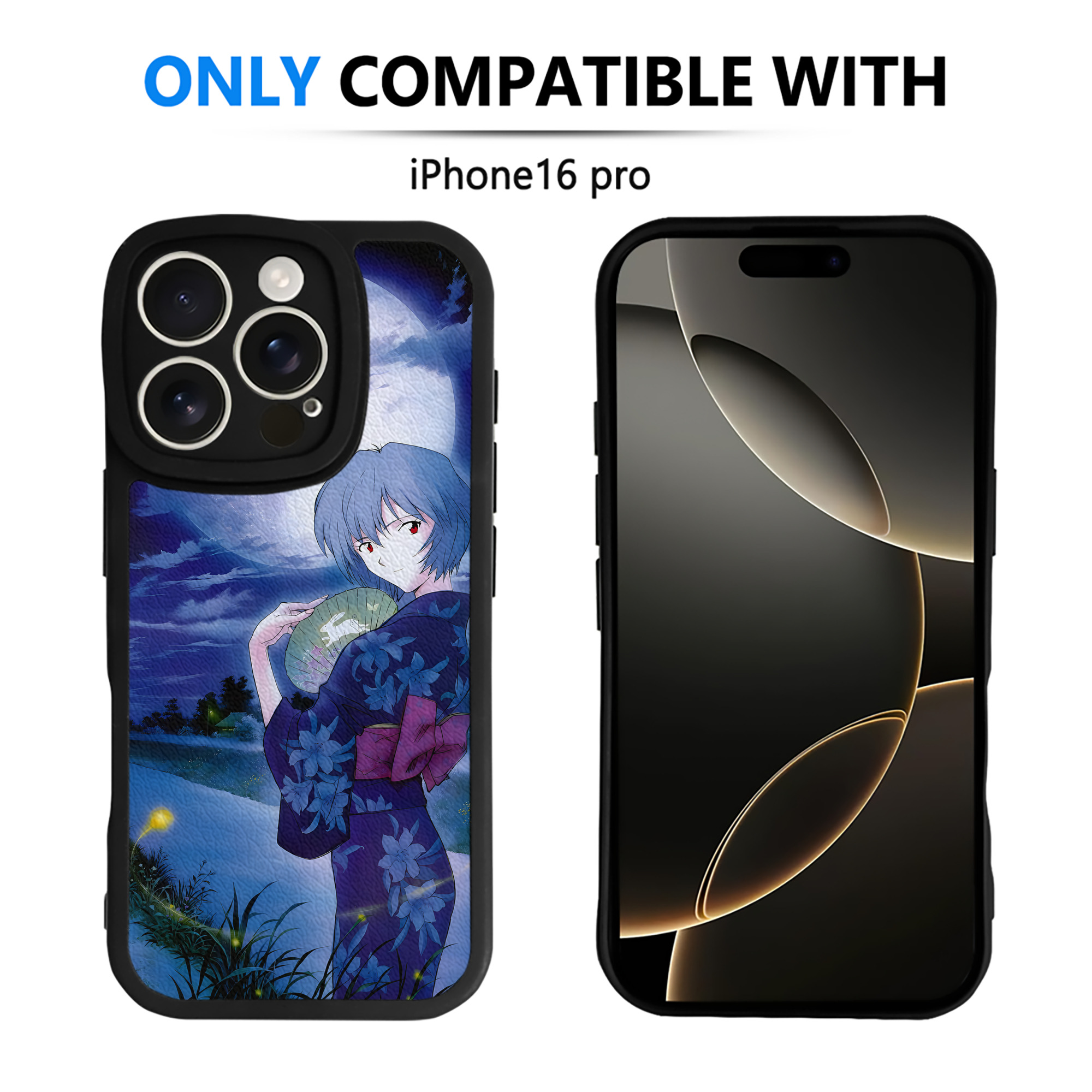 （画像用） EVA 新世紀エヴァンゲリオン 【iPhone 16シリーズ対応】シリコンスマホケース（レザー調） 材質：シリコン